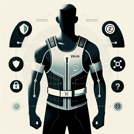 ZELUS Weighted Vest Reflective Design Safety
