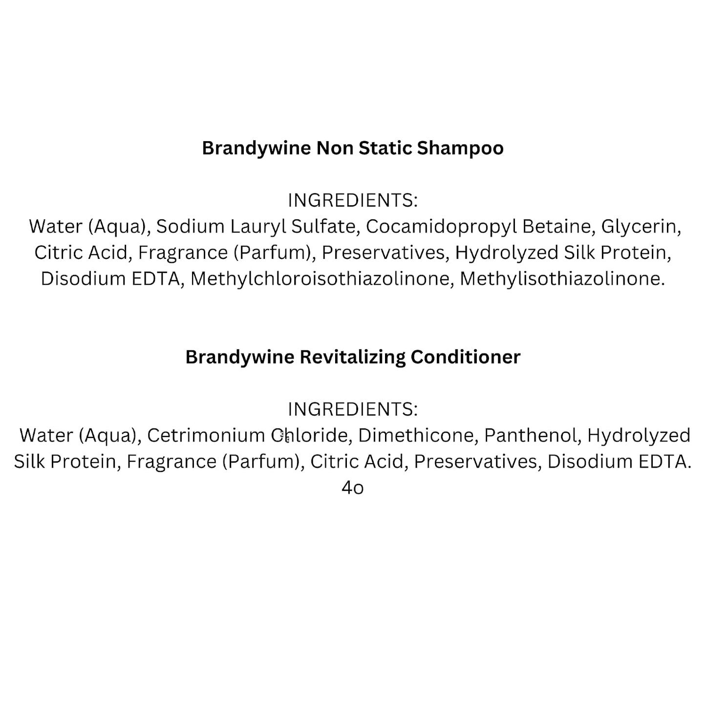 Non Static Shampoo & Revitalizing Conditioner, 16 Oz, 2 Pack Bundle