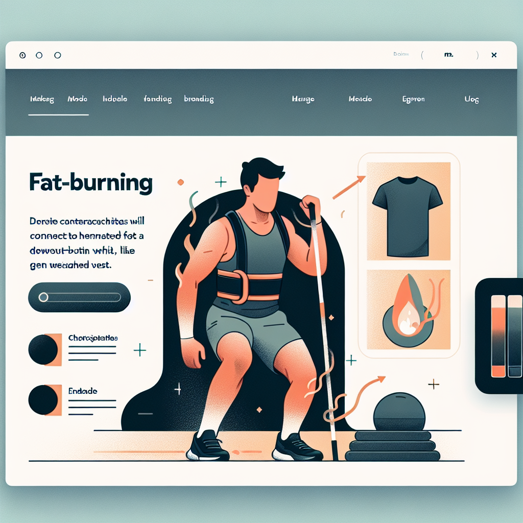 How the ZELUS Weighted Vest Boosts Fat‑Burning Workouts