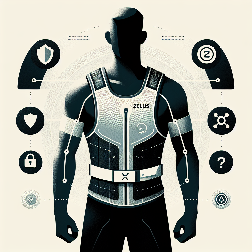 ZELUS Weighted Vest Reflective Design Safety