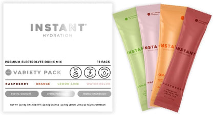 Electrolytes Powder Packets - Variety Pack - Zero Sugar - Keto, Vegan, Gluten-Free, Non-Gmo - Boost Recovery, Brain Function, Muscle & Tissue Health - 12 Sticks