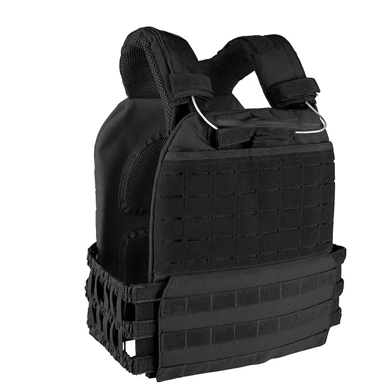 Tactical Adjustable Vest Hunting Airsoft Molle Waistcoat Hiking Assault Plate Carrier Vest Hunting Protect Outdoor Equipment