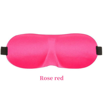 1 Pc 3D Sleep Mask Blindfold Sleep Aid Soft Memory Foam Eye Mask Suitable for Sleep Travel Blackout Sleep Mask Eye Mask Eyepatch