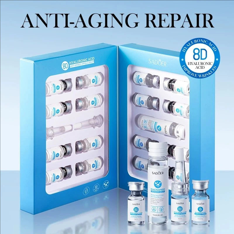 Hyaluronic Acid Essence Collagen Filling Powder Cream Recombinant Repair Moisturizing Firming anti Aging Beauty Skincare Product