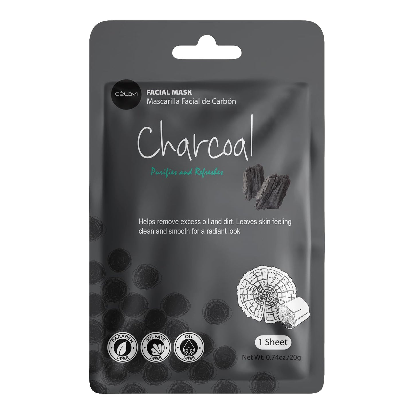 Celavi Korean Face Mask Sheet Set, Spa Masks, 12 Pack C Set
