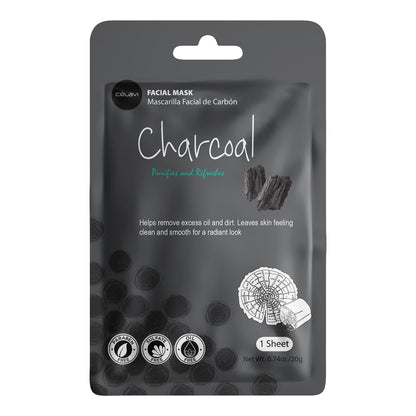 Celavi Korean Face Mask Sheet Set, Spa Masks, 12 Pack C Set