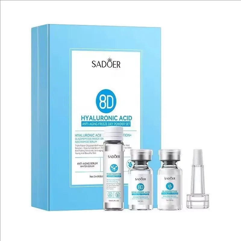 Hyaluronic Acid Essence Collagen Filling Powder Cream Recombinant Repair Moisturizing Firming anti Aging Beauty Skincare Product
