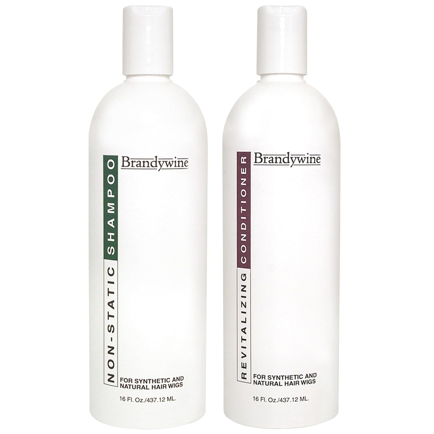 Non Static Shampoo & Revitalizing Conditioner, 16 Oz, 2 Pack Bundle