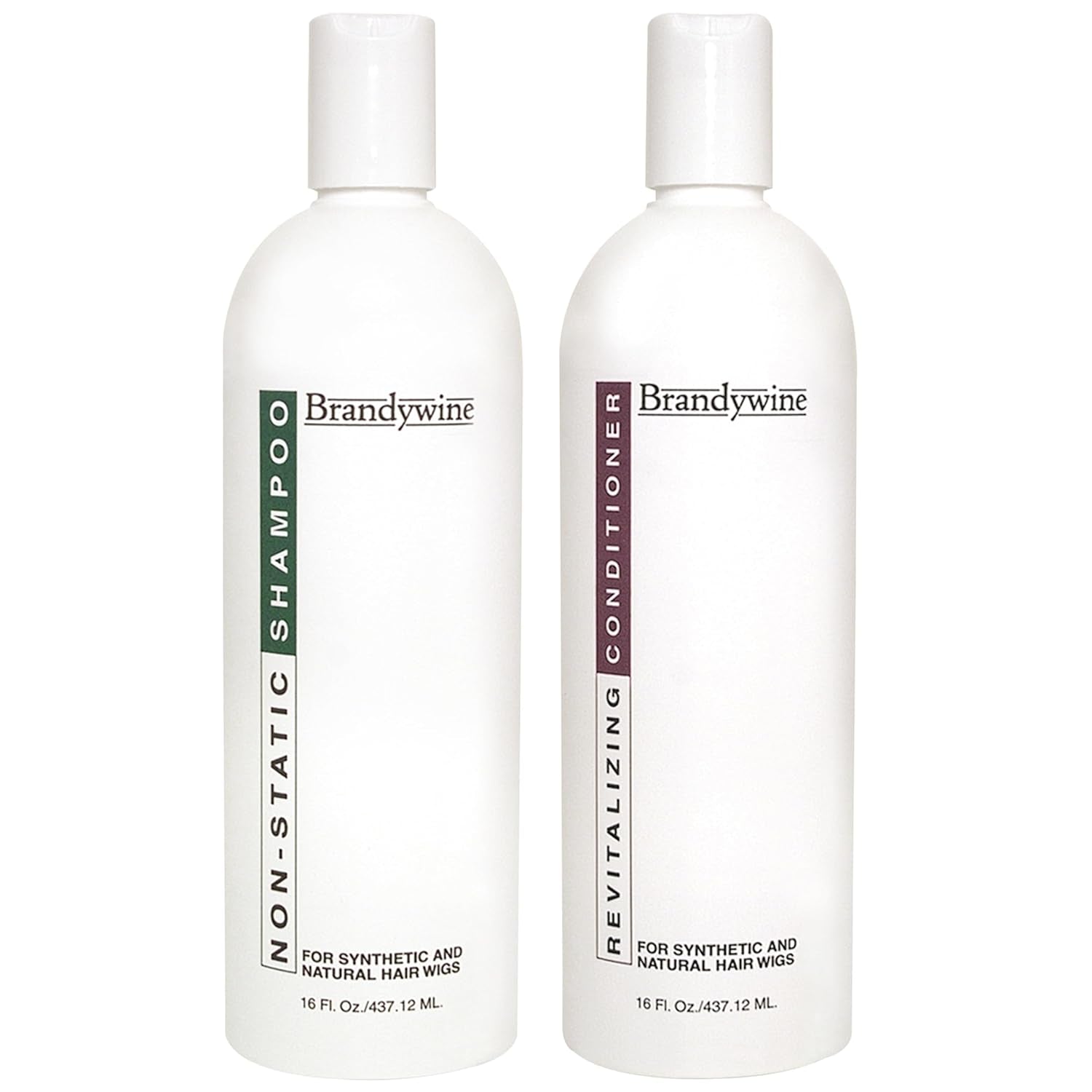 Non Static Shampoo & Revitalizing Conditioner, 16 Oz, 2 Pack Bundle