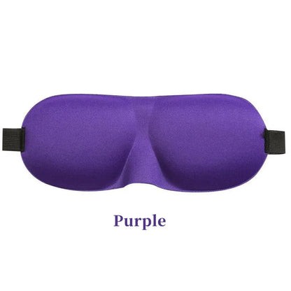 1 Pc 3D Sleep Mask Blindfold Sleep Aid Soft Memory Foam Eye Mask Suitable for Sleep Travel Blackout Sleep Mask Eye Mask Eyepatch