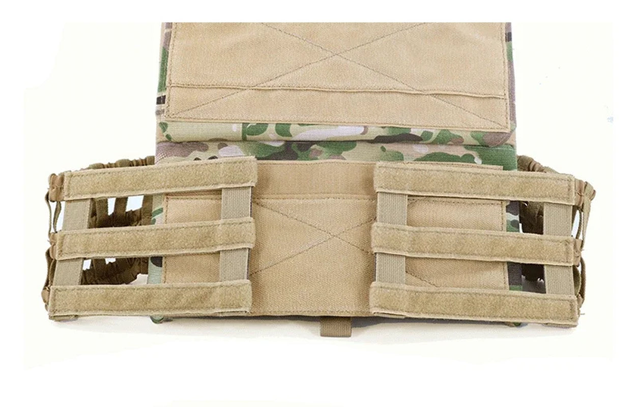Tactical Adjustable Vest Hunting Airsoft Molle Waistcoat Hiking Assault Plate Carrier Vest Hunting Protect Outdoor Equipment