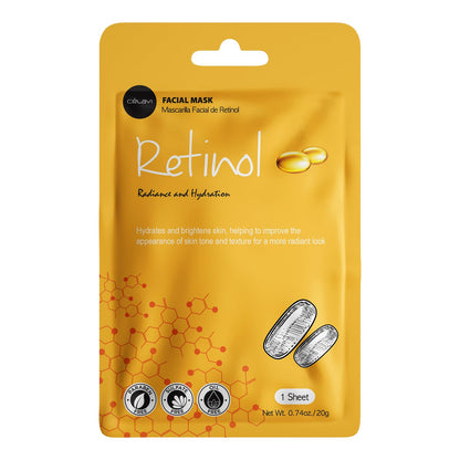 Celavi Essence Facial Face Mask K-Beauty Skincare Korea Skin Care Moisturizing (2 of Each) D Set | Twelve Essence Masks, Two Each of Six Formulas. Ginseng, Seaweed, Rose Water, Coconut and More.