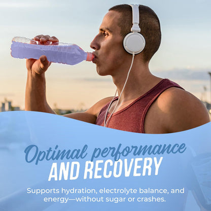 Sugar Free Electrolytes Powder Packets for Water Instant Hydration Packets with Salt & Potassium, Zero Calorie No Carbs No Sugar Electrolyte Drink Mix Sticks, Keto Friendly Berry Lemonade, 20 Ct