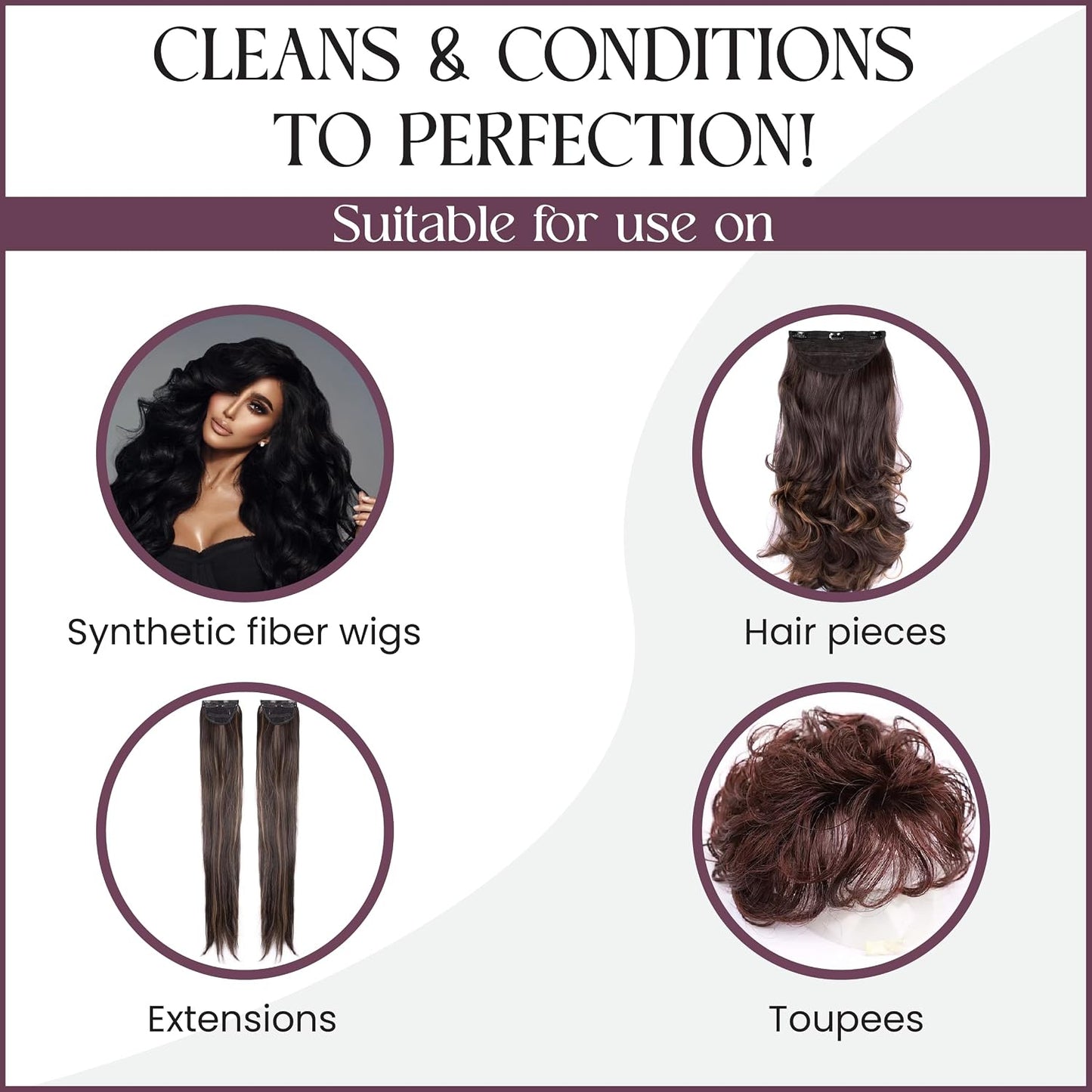 Anti Static Shampoo & Conditioner 8 Ounce, Value Pack Bundle 2 Items