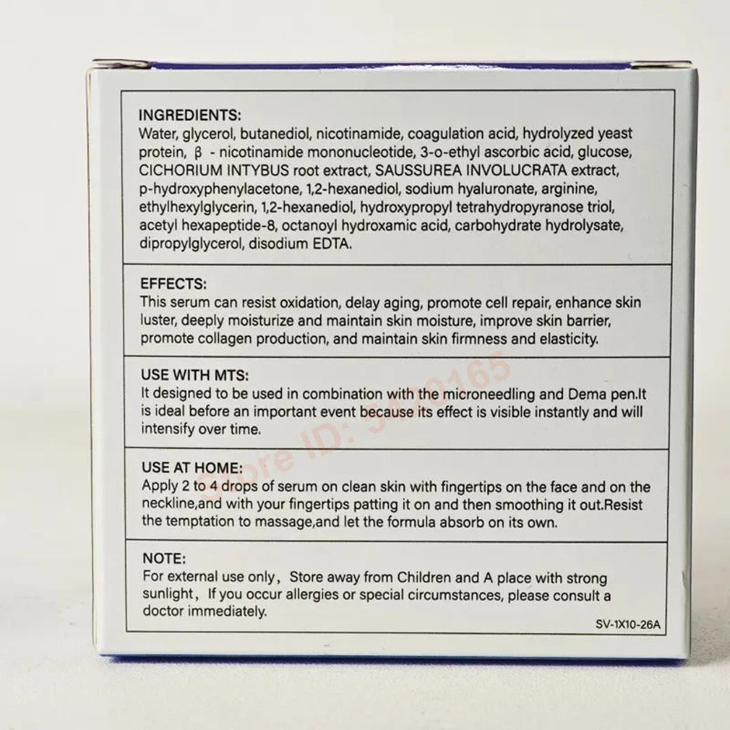 NAD+ Korean SKIN BOOSTER Beauty Skincare Collagen Hyaluronic Acid Care Essence Moisturizing Hydrating Soothing Lotion