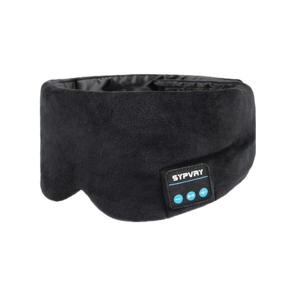 Silk Sleep Mask with Headphones Premium Silk Sleep Mask with Wireless Headphones Comfortable Sleeping Headphones Mask