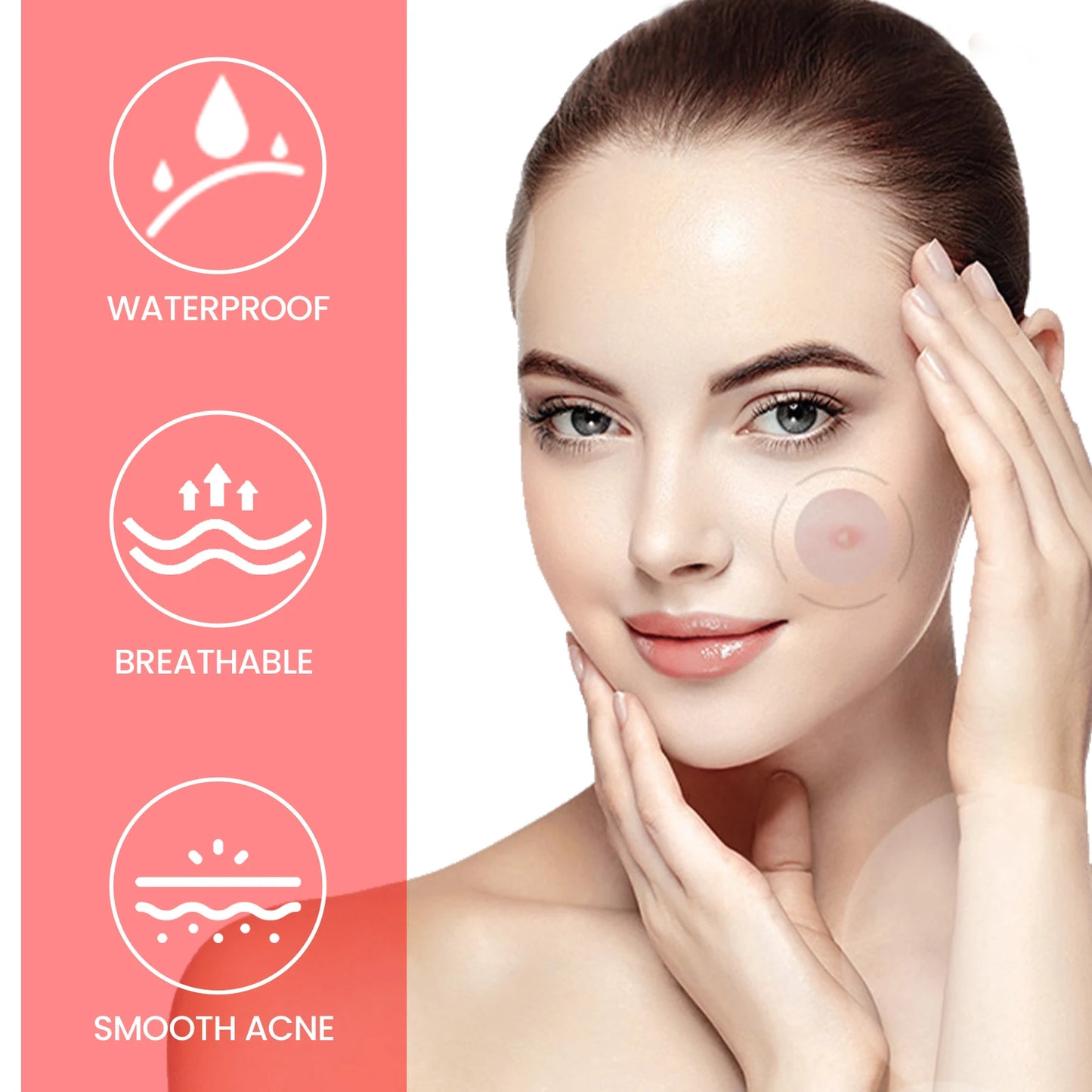 Pimple Patches Deep Clean Gentle Non-Irritating Facial Treatment Acne Removal Waterproof Beauty Skincare Concealer Pimple Marks