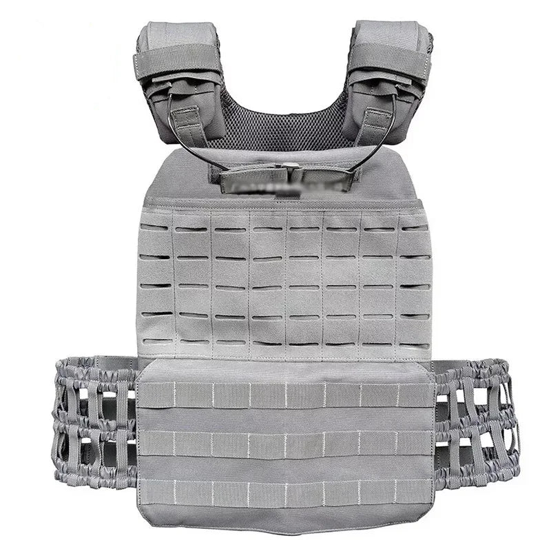 Tactical Adjustable Vest Hunting Airsoft Molle Waistcoat Hiking Assault Plate Carrier Vest Hunting Protect Outdoor Equipment