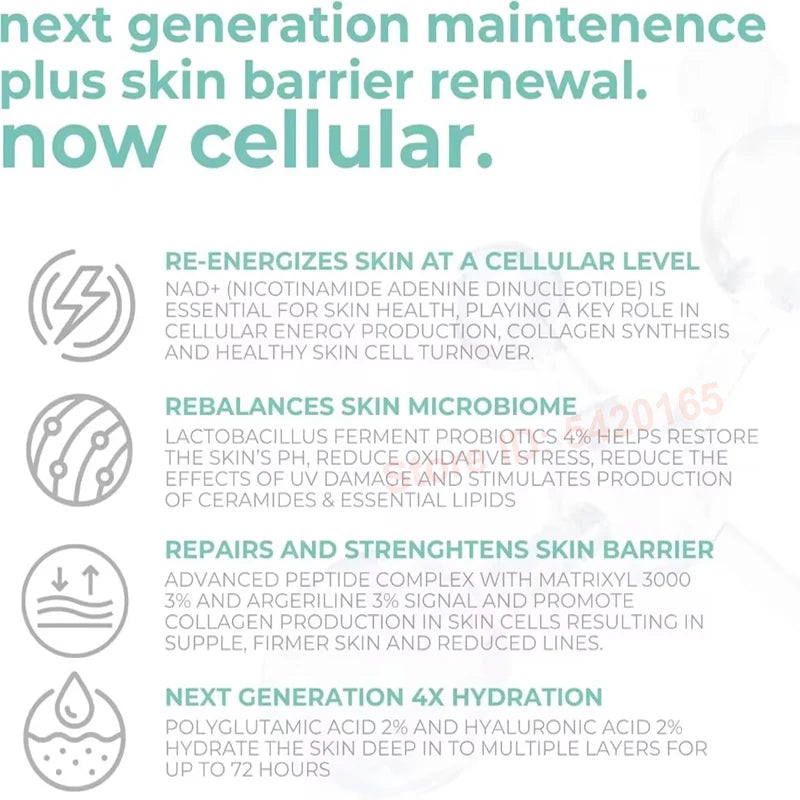 NAD+ Korean SKIN BOOSTER Beauty Skincare Collagen Hyaluronic Acid Care Essence Moisturizing Hydrating Soothing Lotion