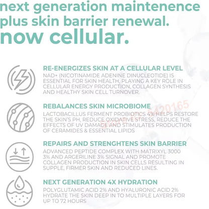 NAD+ Korean SKIN BOOSTER Beauty Skincare Collagen Hyaluronic Acid Care Essence Moisturizing Hydrating Soothing Lotion