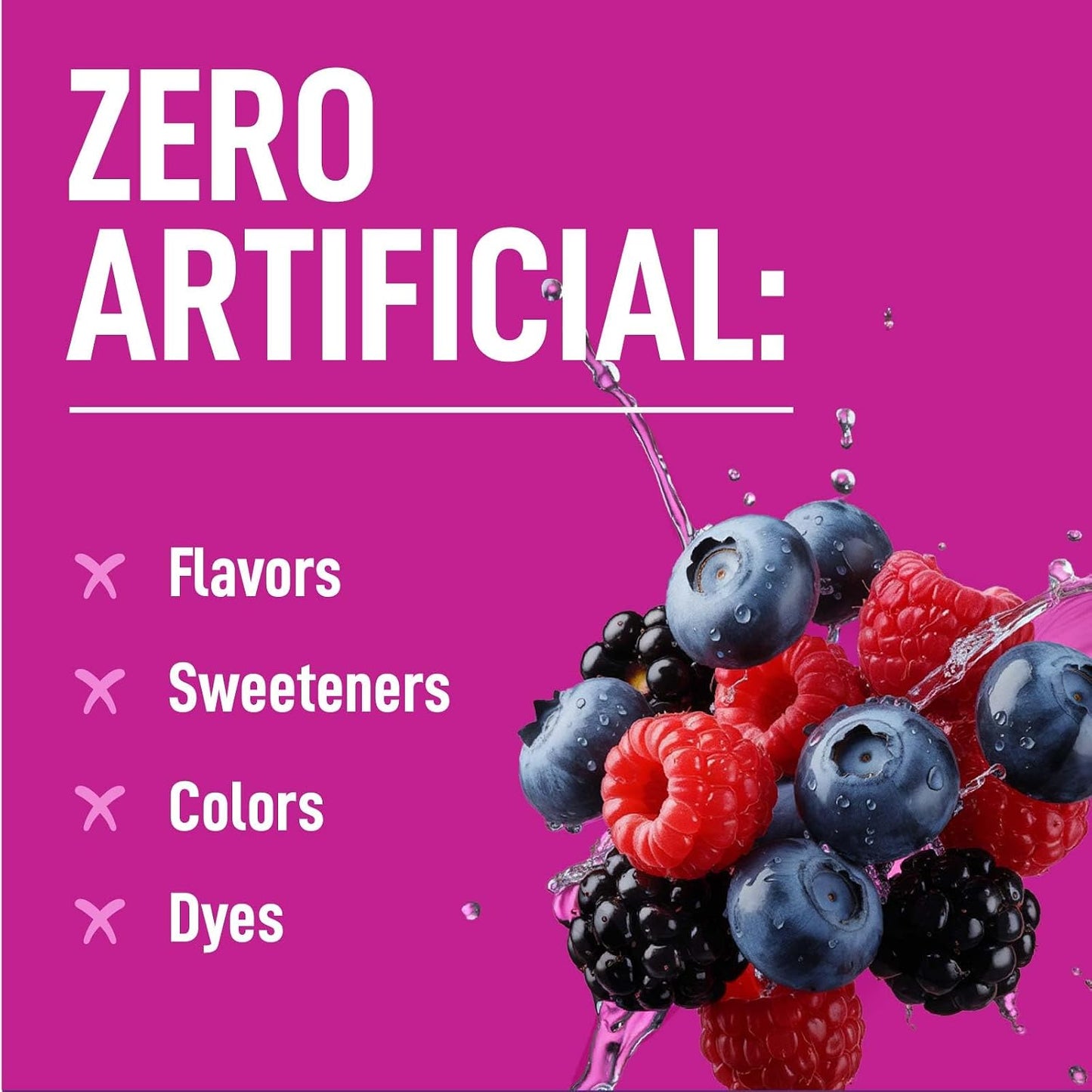 Electrolytes Powder – Mixed Berry, Zero Sugar, 12.5 Oz Tub - Zero Calorie Hydration Mix Packed with Potassium, Magnesium, and Essential Trace Minerals. Daily Electrolyte Support