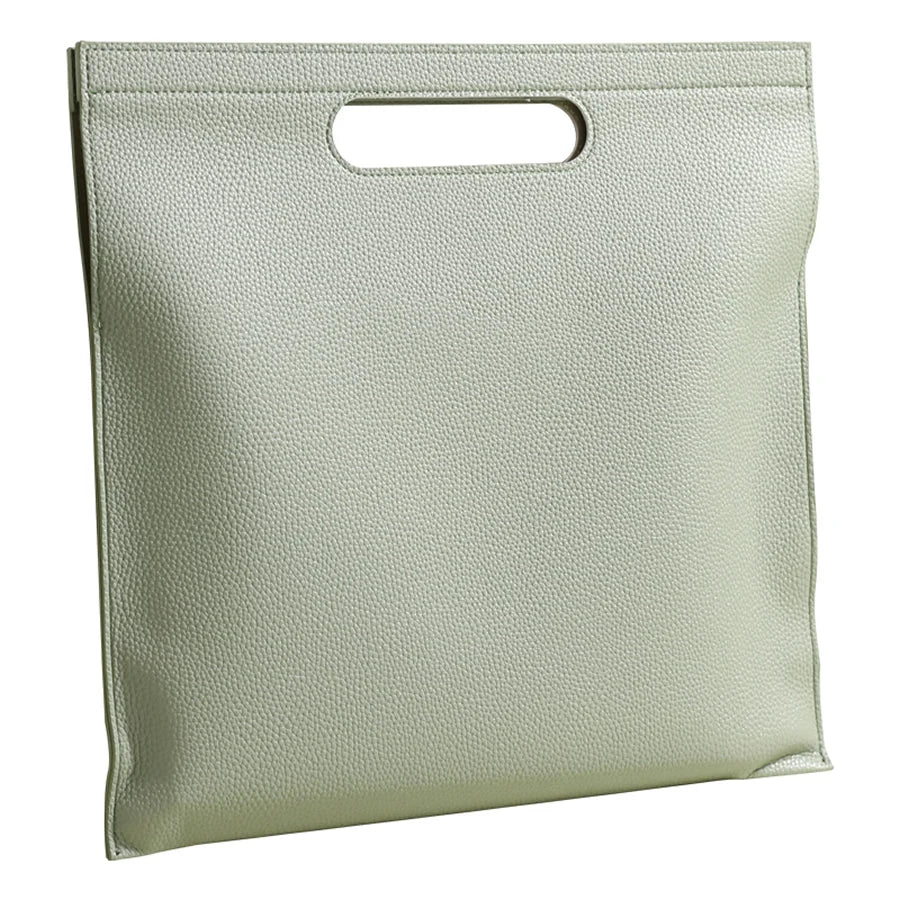 A4 Heavy Leather Document Bag, Fashion Conference Brochure, Office Organizer, Tablet Bag, Office Organizer, Folder