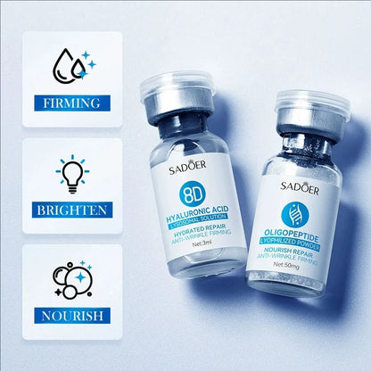 Hyaluronic Acid Essence Collagen Filling Powder Cream Recombinant Repair Moisturizing Firming anti Aging Beauty Skincare Product