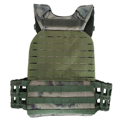 Tactical Adjustable Vest Hunting Airsoft Molle Waistcoat Hiking Assault Plate Carrier Vest Hunting Protect Outdoor Equipment