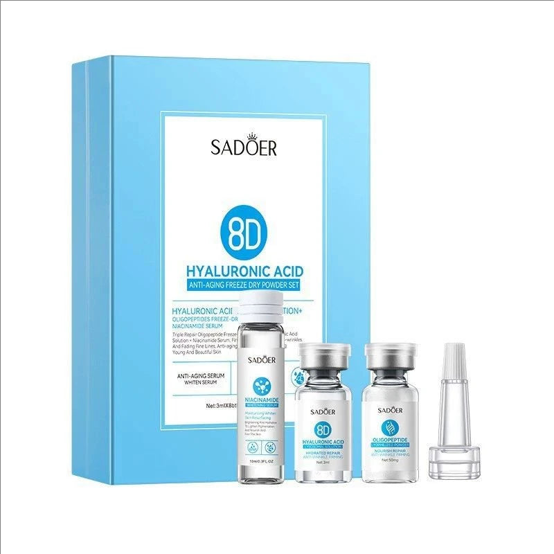 Hyaluronic Acid Essence Collagen Filling Powder Cream Recombinant Repair Moisturizing Firming anti Aging Beauty Skincare Product